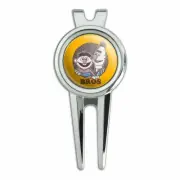 Sesame Street Bert and Ernie Bros Golf Divot Repair Tool and Ball Marker