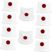 GAXIRE 10 Pcs Spray Paint Nozzles for Aerosol Cans Versatile Plastic Spray Caps for Compatible with Various Paint Cans Convenient Touch Up Button for Painting