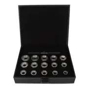 Watchmaker Repair Tool Kit 15 Dies Watch Back Case Opener Remover For BRL Watch