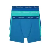 Calvin Klein L59403 3 Pack Cotton Stretch Boxer Briefs Mens Size S