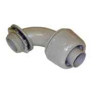Mars - Liquid-Tight Flex Fitting - PVC - 90° 3/4" Connection