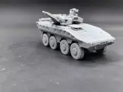 3D Printed 1/72 German Boxer Tank Model Kit Unpainted