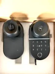 WiseGear Keypad Smart Lock with Knob Set, Matte Black