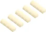 ifundom 5pcs Plastic 8-string Mandolin Nut Guitar Bridge Nut Bass Guitar Nut Electric Guitar Nut Guitar Nuts Nut Blank Guitar Gadgets Guitar Accessories Nut for Acoustic Guitar Beige