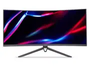 34" Acer ED343CUR V3 Curved UWQHD Monitor 180Hz 1ms HDMI DP Speaker Gaming VESA