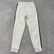 Uniqlo Pants Boys 13 Gray Ultra Stretch DRY Joggers Side Stripe