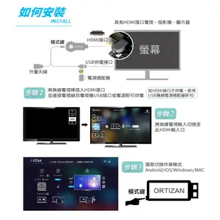 無線投屏器 手機投影 電視棒 隨插即用 新版 M10 anycast 4K 無線投影 手機同屏器 手機轉電視 安卓/蘋果