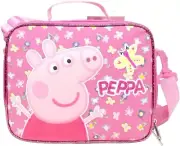 Peppa Pig Insulated Lunch Box Bag Flower Power
