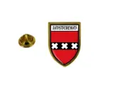 pins pin's flag national badge backpack hat shield world amsterdam