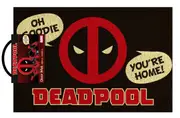 Marvel DEADPOOL Oh Goodie Welcome Man Cave Door Mat