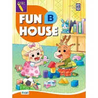 在飛比找Yahoo奇摩購物中心優惠-Fun House B Student Book(附全書音檔