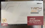 ASRock Radeon RX 7900 XTX Taichi White 24GB OC RX7900XTX TCW 24GO Graphics Card