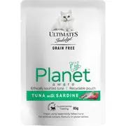 Ultimates Indulge Planet Aware Tuna With Sardine Wet Cat Food 85g