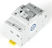 Inncen Din Rail Dual Power Automatic Transfer Switch, G2R Automatic Transfer Switch ATS, 2P 63A Electrical Selector Switch 220V
