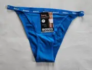 Bonds Ladies WRFL VB7 Directoire Blue Icons String Bikini Brief Size 16 New