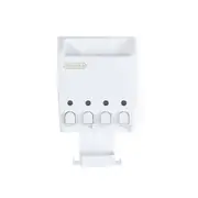 BETTER LIVING Ulti-mate 4 x 430ml Dispenser 4 Shower Caddy - White