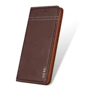 For iPhone X Flip Case Cowhide PU Leather iPhone X Case Wallet Stand Business Smart Bag Cover