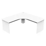 Collins Manager L-Shape Corner Workstation Computer Office Desk 180cm - White