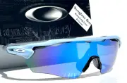 Oakley RADAR EV PATH Matte Stonewash POLARIZED Galaxy Blue Lens Sunglass 9208-E7