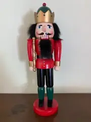 14-15" Christmas Decorative Nutcracker, Wooden Soldier, Holiday, Collectible