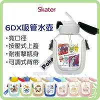 在飛比找樂天市場購物網優惠-日本 Skater 6DX 吸管水壺 530ml / 替換吸