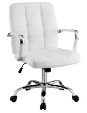 [Artiss] Computer Desk Office Chairs in White