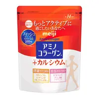 在飛比找松果購物優惠-+東瀛go+ Meiji 明治 膠原蛋白粉 14日份 含鈣版