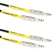 Pro Co BP-15 Excellines Balanced Patch Cable - 1/4-inch TRS Male to 1/4-inch TRS