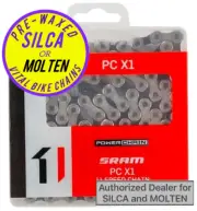 SRAM PC X1 Chain 11 speed - SILCA or MOLTEN SPEED wax