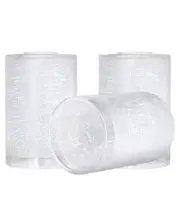 GoldSwift 3 Pack White Linen Glass Lamp Shade Replacement Globe & Covers for ...