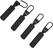 Mizeer Zipper Pull Replacement for Small Holes Zipper, Detachable Zipper Tab Repair for Clothing Jackets Boots