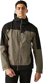 [REGATTA] Mens Highton IV Stretch Waterproof Jacket (UK Size: S) (Treetop/Black)