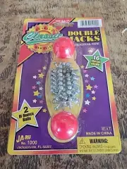VTG Ja-ru Classic Jacks n Balls Game Toy NOS Jax Original Size Metal Jacks