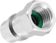 Retrofit Valve Conversion Adapter for R to Air Conditioning Compact Aluminum Fitting for Go Repairs and Reliable Seal