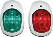 Port & Starboard Navigation Lights Red Green Jet Skis Kayaks Canoes Boats Yachts