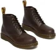 Dr. Martens Unisex-Adult 101 Crazy Horse Leather 6 Eye Boot/ M 10 / W 11