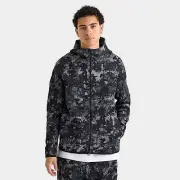 Nike Tech Fleece Camo Windrunner Mens Full-Zip Hoodie HV5055 060 Gray XL NWT$145