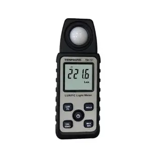 【含稅店】TENMARS TM-721 LUX/FC 口袋型照度錶 同TM-720 照度計 照度表 亮度 測量流明