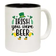 Irish You Were Beer St Patricks Day Ireland Mug Cup