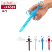2Pcs Syringe Enema Injector Anal Vagina Clean Tools Adult Products Lube Launcher