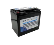 Invicta 12V 40Ah Lithium Battery with Bluetooth