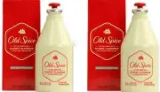 Old Spice Men's After Shave Clean Classic Scent Boxed 4.25oz ( 2 bottles)
