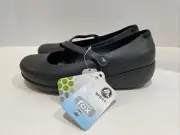crocs womens 10 Black Silver Fox light waite