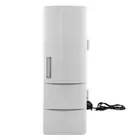 Portable USB Mini Fridge Freezer Refrigerator Cooler And Warmer For Home Off Fit