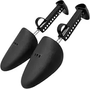 [Generic] Shoe Stretcher - Boot Shaper, Shoe Shape Holder, Adjustable Shoe Stretcher, Stretcher Shaper, Plastic Shoe Stretcher, Leather Shoes, Sports Shoe Shaper, Spring Shoe Stretcher Made of Wood, Adjustable