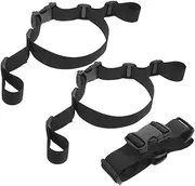 Totority Protect Your Little One: 3pcs Toddler Chair Straps Baby Safety Belt Double Lock for High Chairs Strollers
