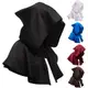 Medieval hat Halloween witches hooded cape cosplay 萬圣節cos