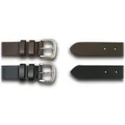 Taurus TDBeltblack-100 - 100cm Black Dress Belt with 35mm Double Loop