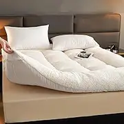 Foldable Floor Mattress, Portable Roll Up Plush Mattress, Japanese Tatami Sleeping Pad,for Dormitories, Camping, Sofas