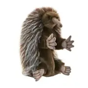 Hansa Echidna Hand Puppet soft plush toy 10.5 "/27cm